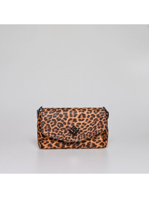 LOVELY HANDMADE Mira Feral Bag Wild Leopard LOVELY HANDMADE Mira Feral Bag Wild Leopard