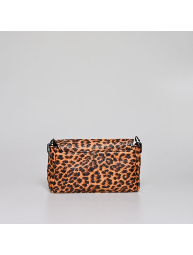 LOVELY HANDMADE Mira Feral Bag Wild Leopard Λεοπάρ Γυναικεία Τσάντα ώμου