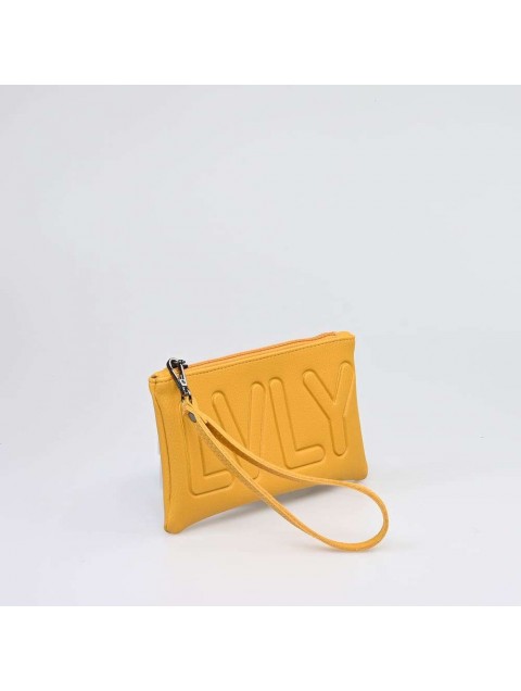 LOVELY HANDMADE Purse Adora Mustard 
