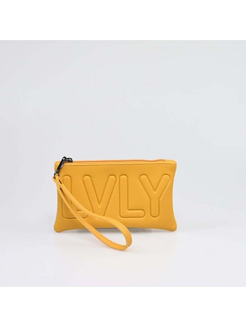 LOVELY HANDMADE Purse Adora Mustard 