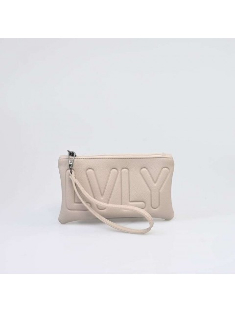 LOVELY HANDMADE Purse Adora  Ecru 