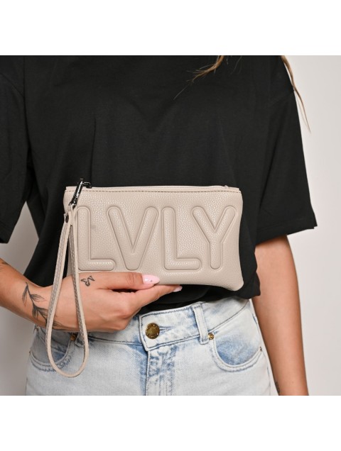 LOVELY HANDMADE Purse Adora  Ecru 