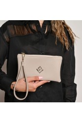 LOVELY HANDMADE Purse Asti Ecru Εκρού γυναικείο πορτοφόλι