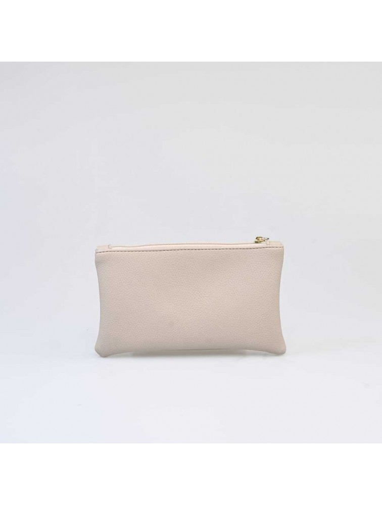 LOVELY HANDMADE Purse Asti Ecru Εκρού γυναικείο πορτοφόλι