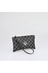 LOVELY HANDMADE Purse Mosaic Black Γυναικείο πορτοφόλι Μαύρο