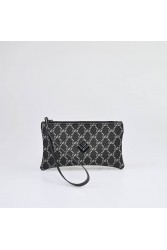 LOVELY HANDMADE Purse Mosaic Black Γυναικείο πορτοφόλι Μαύρο