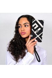 LOVELY HANDMADE Purse Rinella Black Μαύρο γυναικείο πορτοφόλι