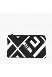 LOVELY HANDMADE Purse Rinella Black Μαύρο γυναικείο πορτοφόλι