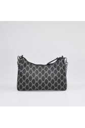 LOVELY HANDMADE Regina Mosaic Bag Black Μαύρη Γυναικεία Τσάντα Ώμου