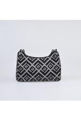 LOVELY HANDMADE Regina Rinella Bag Black Μαύρη γυναικεία τσάντα ώμου