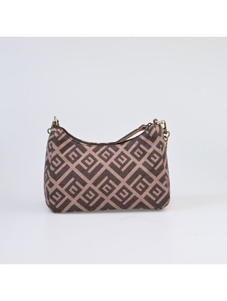 LOVELY HANDMADE Regina Rinella Bag Brown Καφέ γυναικεία τσάντα ώμου