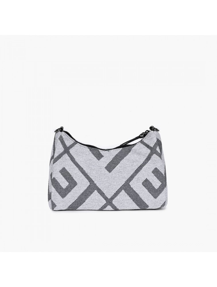 LOVELY HANDMADE Regina Rinella Bag Grey Γκρι γυναικεία τσάντα ώμου