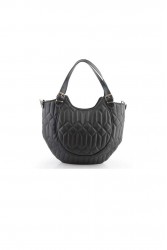LOVELY HANDMADE London Large Diamond Bag | Μαύρο