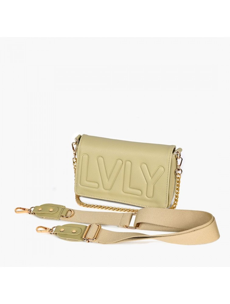LOVELY HANDMADE Zoe Small Adora Bag |Μιντ