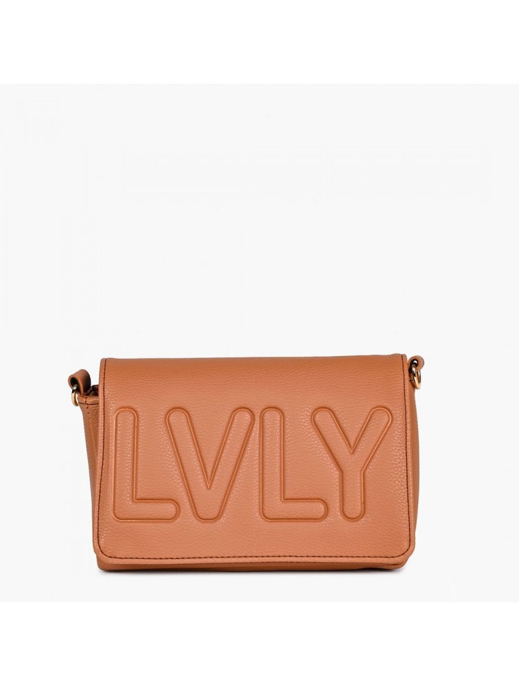 LOVELY HANDMADE Zoe Small Adora Bag |Κάμελ