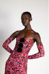 MALLORY THE LABEL Euphoria Pink Floral Dress Ροζ Φόρεμα