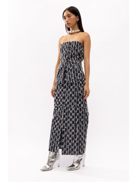 MALLORY THE LABEL Kong Denim Skirt MALLORY THE LABEL Kong Denim Skirt