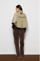 MALLORY THE LABEL Amarillo Cape Beige Μπεζ Κάπα