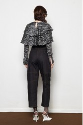 MALLORY THE LABEL Bo Top Πουά Τοπ