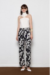 MALLORY THE LABEL Buckle Up Cow Denim Τζιν Παντελόνι