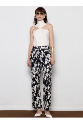 MALLORY THE LABEL Buckle Up Cow Denim Τζιν Παντελόνι