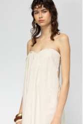 MALLORY THE LABEL Aperol Beige Dress