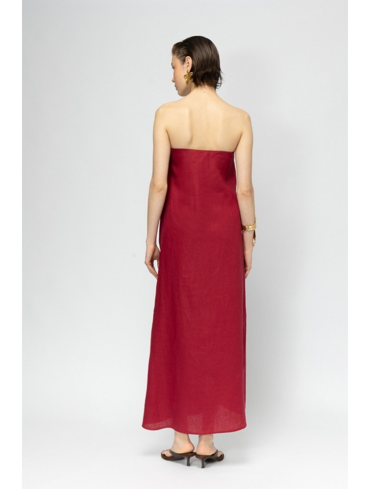 MALLORY THE LABEL Aperol Cherry Dress