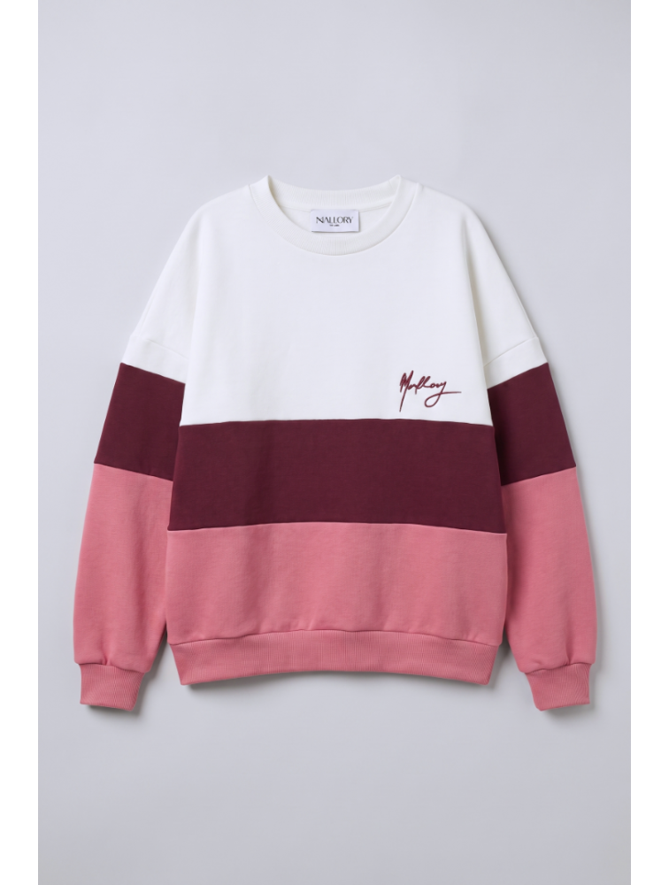 MALLORY THE LABEL Barbara Bordeaux Hoodie Μπορντώ Χούντι