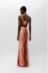 MALLORY THE LABEL Esma Red Print Top Κόκκινο Τοπ