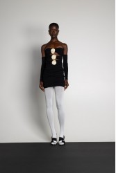 MALLORY THE LABEL Euphoria Black Dress Μαύρο Φόρεμα