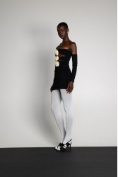 MALLORY THE LABEL Euphoria Black Dress Μαύρο Φόρεμα