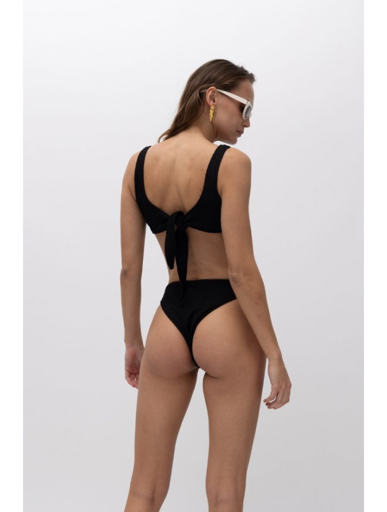 MALLORY THE LABEL Evy Black Bikini Set Μαύρο Μπικίνι σετ