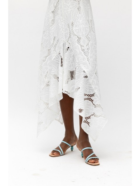 MALLORY THE LABEL Fiesta White Skirt MALLORY THE LABEL Fiesta White Skirt