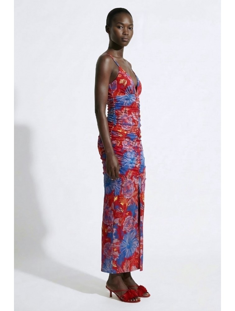 MALLORY THE LABEL Golden Hour Floral Dress