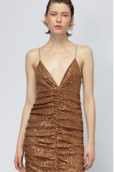 MALLORY THE LABEL Golden Hour Sequin Dress
