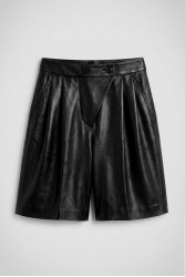 MALLORY THE LABEL Kairo Bermuda Μαύρη Βερμούδα