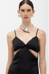 MALLORY THE LABEL Lalibela Black N White Dress