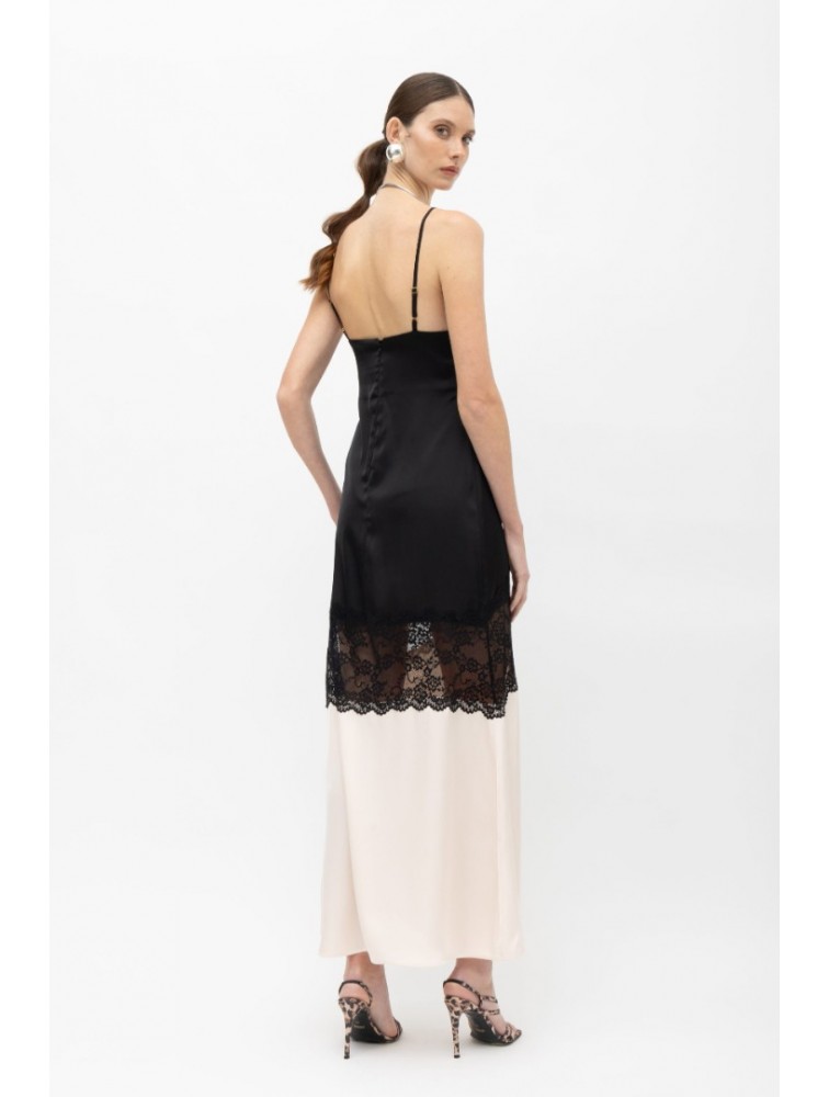 MALLORY THE LABEL Lalibela Black N White Dress