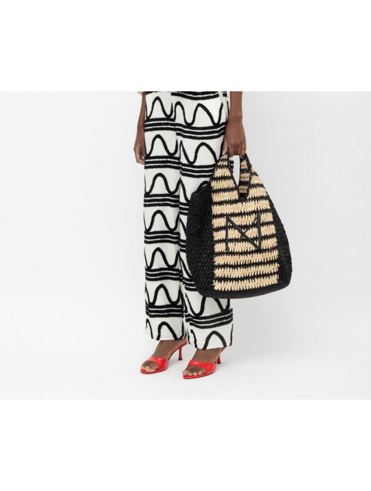 MALLORY THE LABEL Madagaskar Bag Πλεκτή Τσάντα