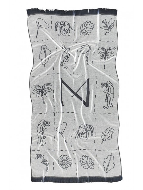 MALLORY THE LABEL Mallory Towel Off White