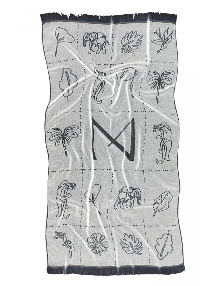 MALLORY THE LABEL Mallory Towel Off White