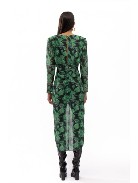 MALLORY THE LABEL Milan Green Dress MALLORY THE LABEL Milan Green Dress