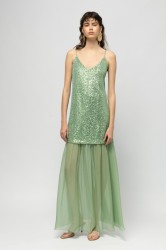 MALLORY THE LABEL Mirage Glow Mint Dress