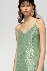 MALLORY THE LABEL Mirage Glow Mint Dress