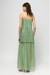 MALLORY THE LABEL Mirage Glow Mint Dress
