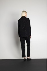 MALLORY THE LABEL Rene Black Denim Pants Μαύρο Τζιν Παντελόνι