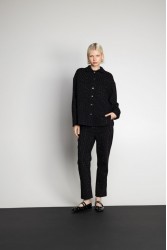 MALLORY THE LABEL Rene Black Denim Pants Μαύρο Τζιν Παντελόνι