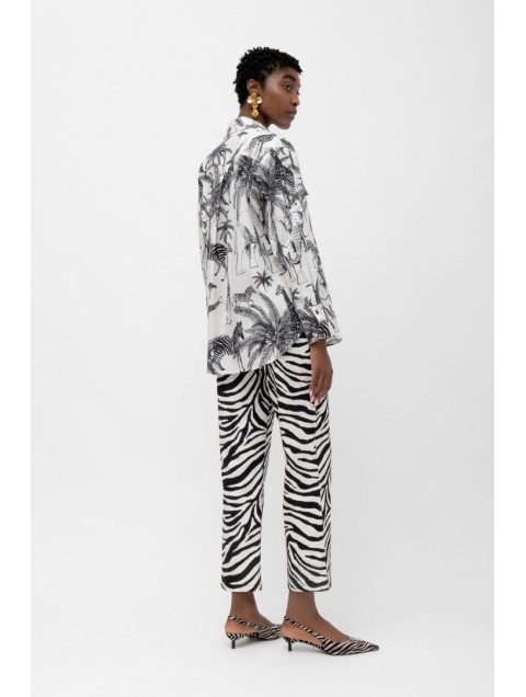 MALLORY THE LABEL Riana Zebra Pants 