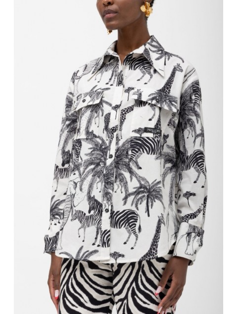MALLORY THE LABEL Safari Shirt 