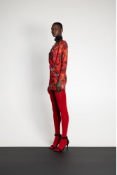 MALLORY THE LABEL Silah Red Floral Dress Κόκκινο φλοράλ φόρεμα